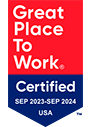 Great Place to work certified 2023